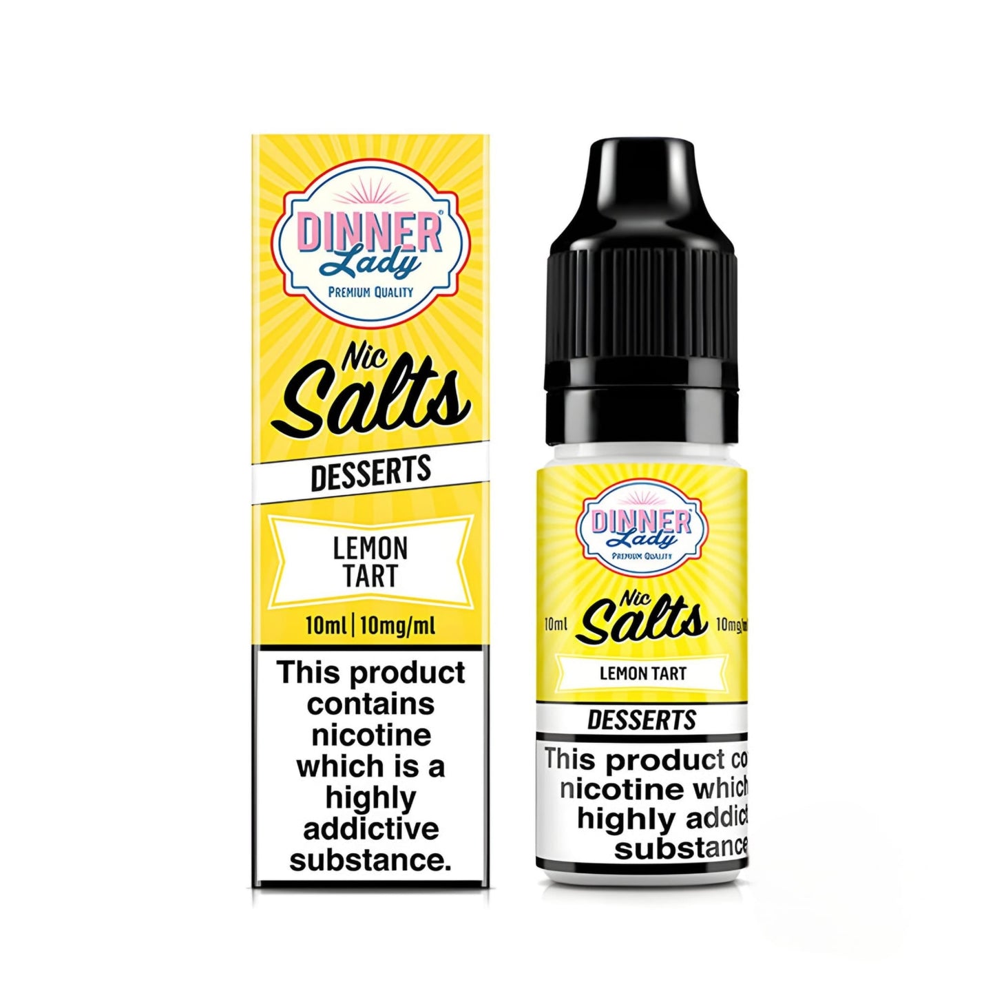 Dinner Lady 10ml Nic Salt Lemon Tart
