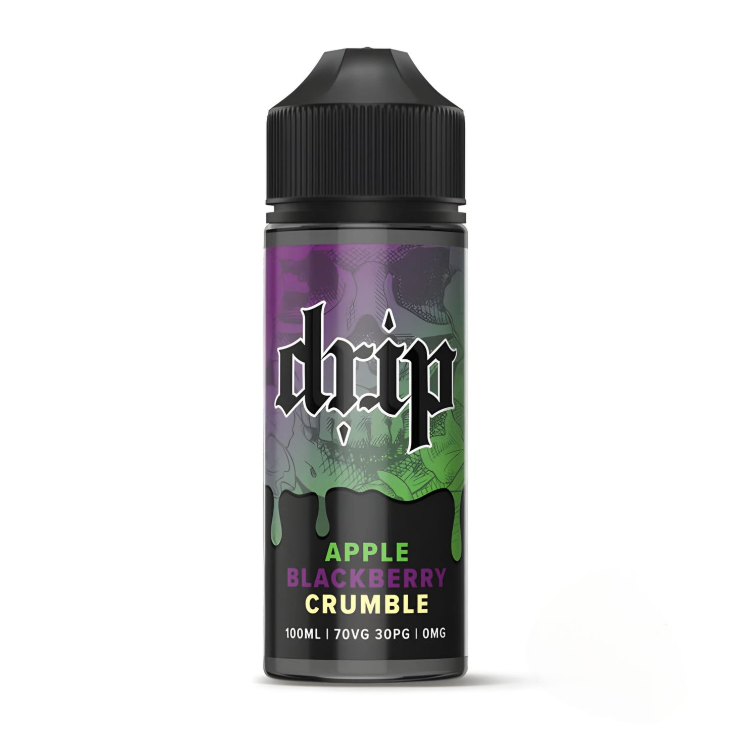 Drip 100ml Shortfill Apple Blackberry Crumble