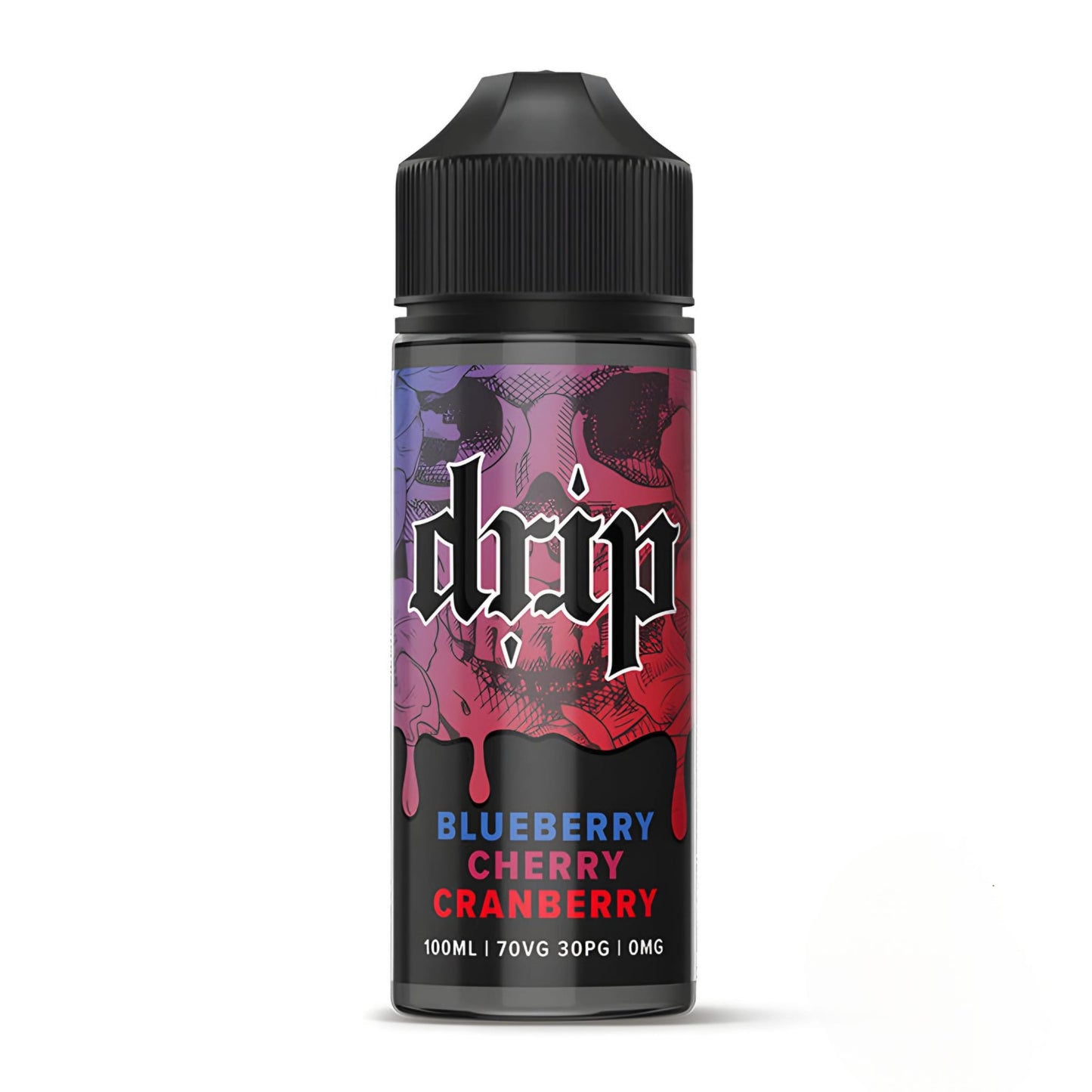 Drip 100ml Shortfill Blueberry Cherry Cranberry