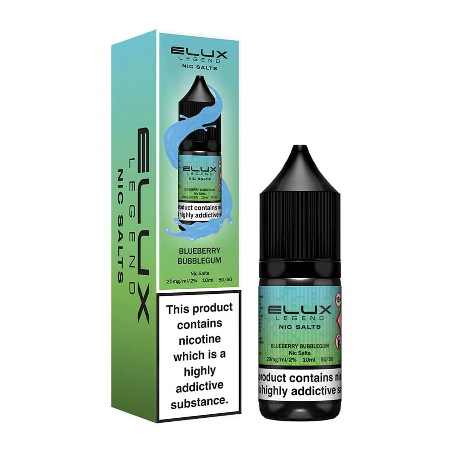 ELUX Legend 10ml Nic Salt Blueberry Bubblegum