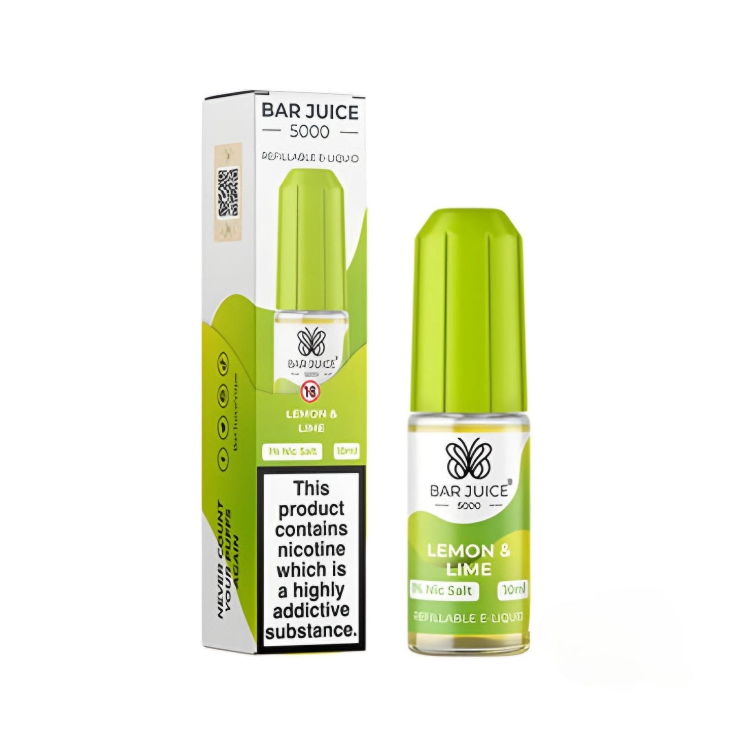 Bar Juice 5000 10ml Nic Salt Lemon & Lime