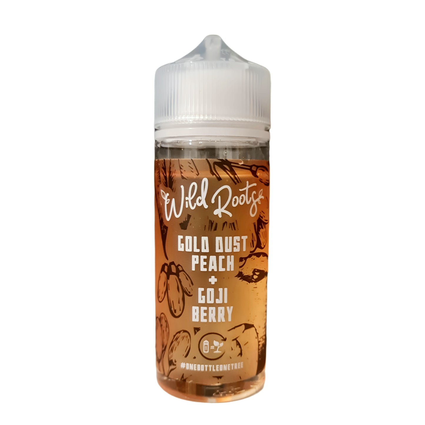 Wild Roots 100ml Shortfill Peach Goji Berry