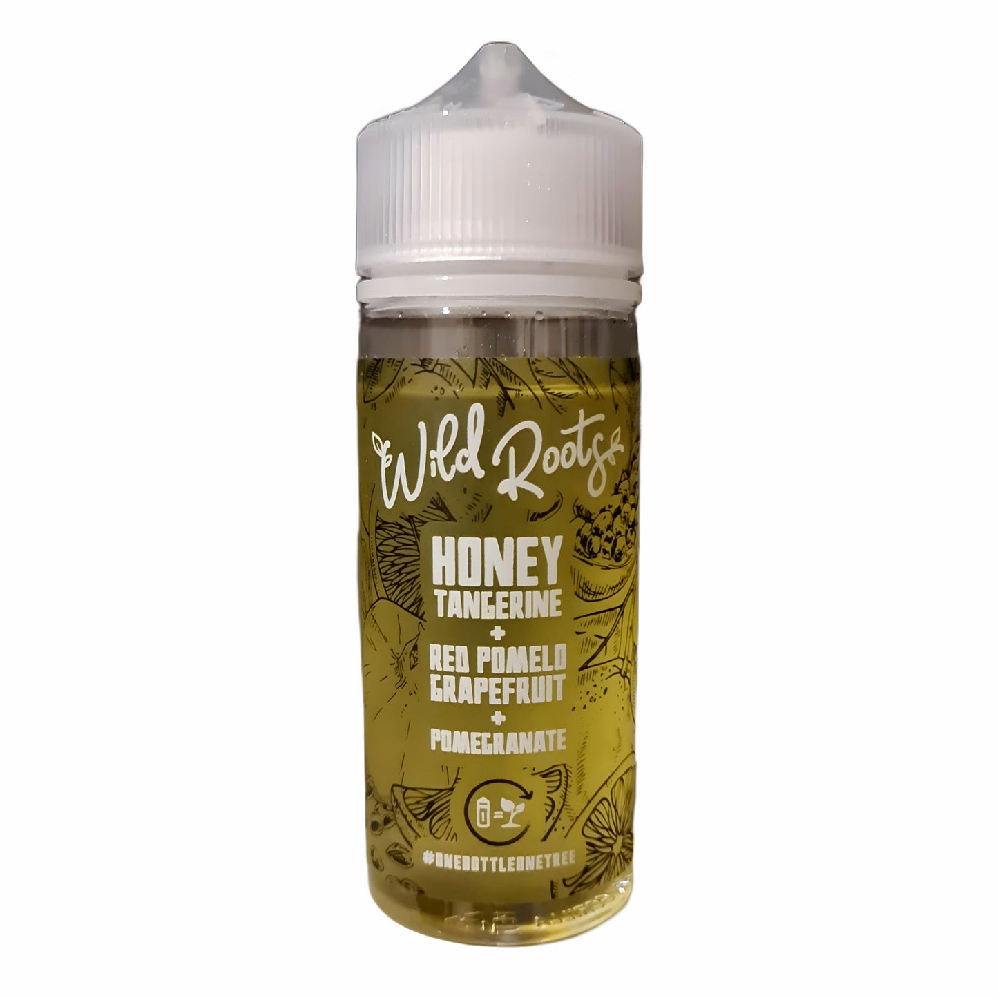 Wild Roots 100ml Shortfill Tangerine Grapefruit Pomegranate