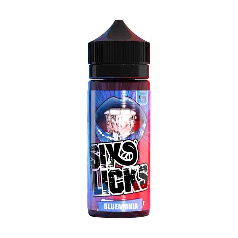 Six Licks 100ml Shortfill Blumonia