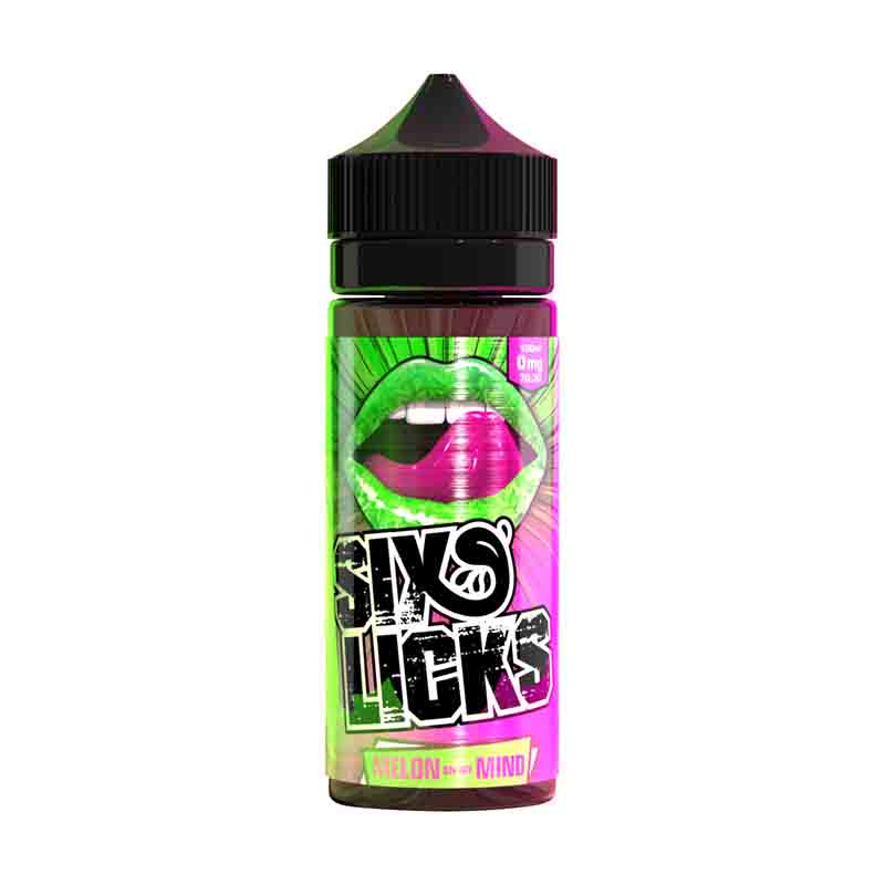 Six Licks 100ml Shortfill Melon On My Mind