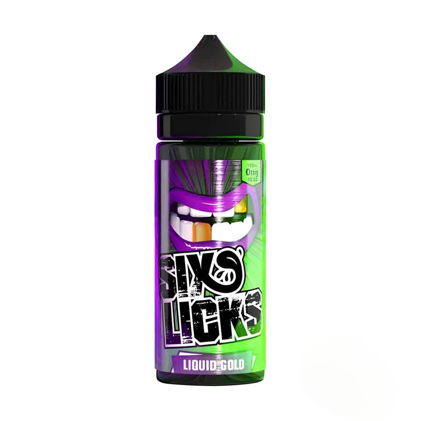 Six Licks 100ml Shortfill Liquid Gold
