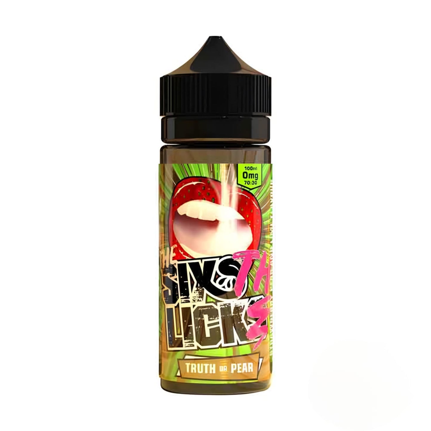 Six Licks 100ml Shortfill Truth Or Pear
