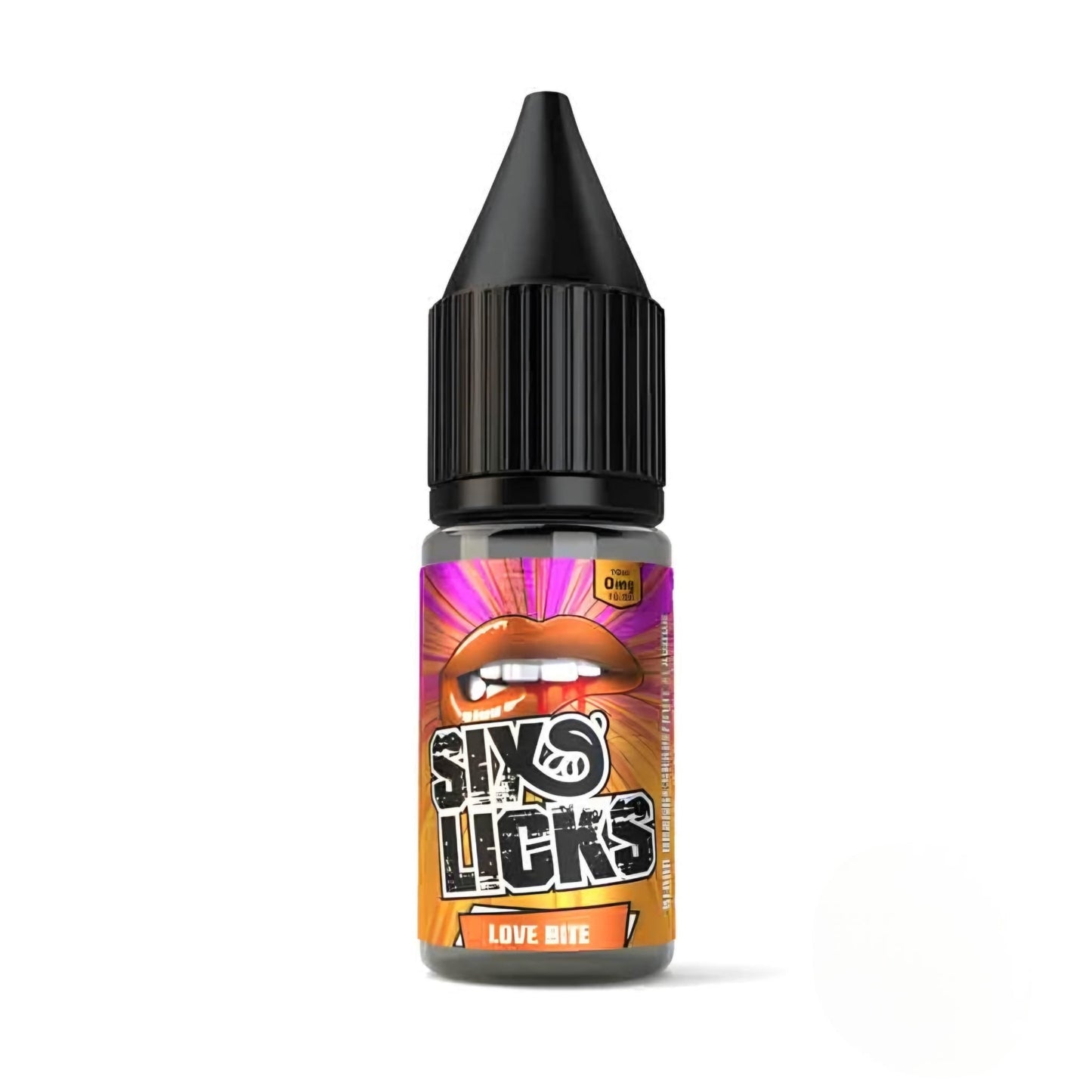 Six Licks 10ml Nic Salt Love Bite