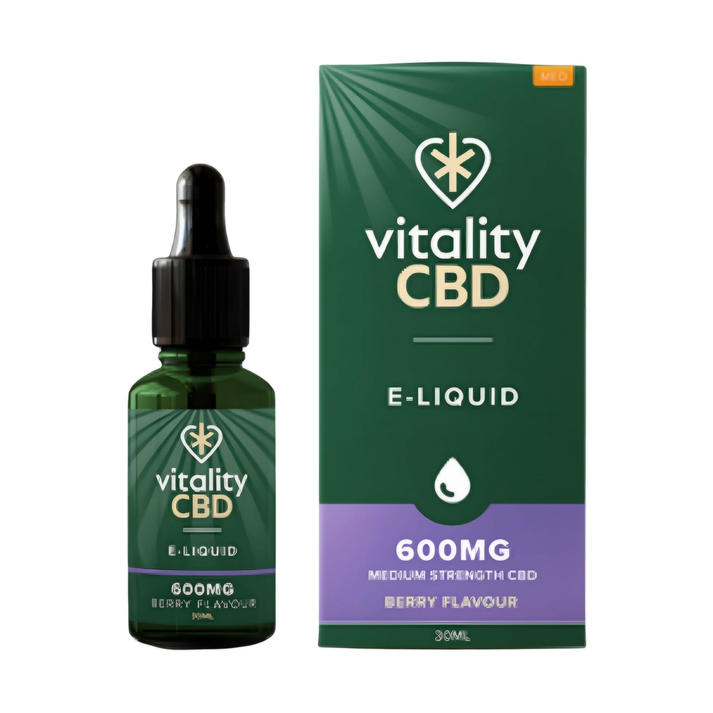 Vitality CBD Berry Broad Spectrum E-liquid 30ml 600mg