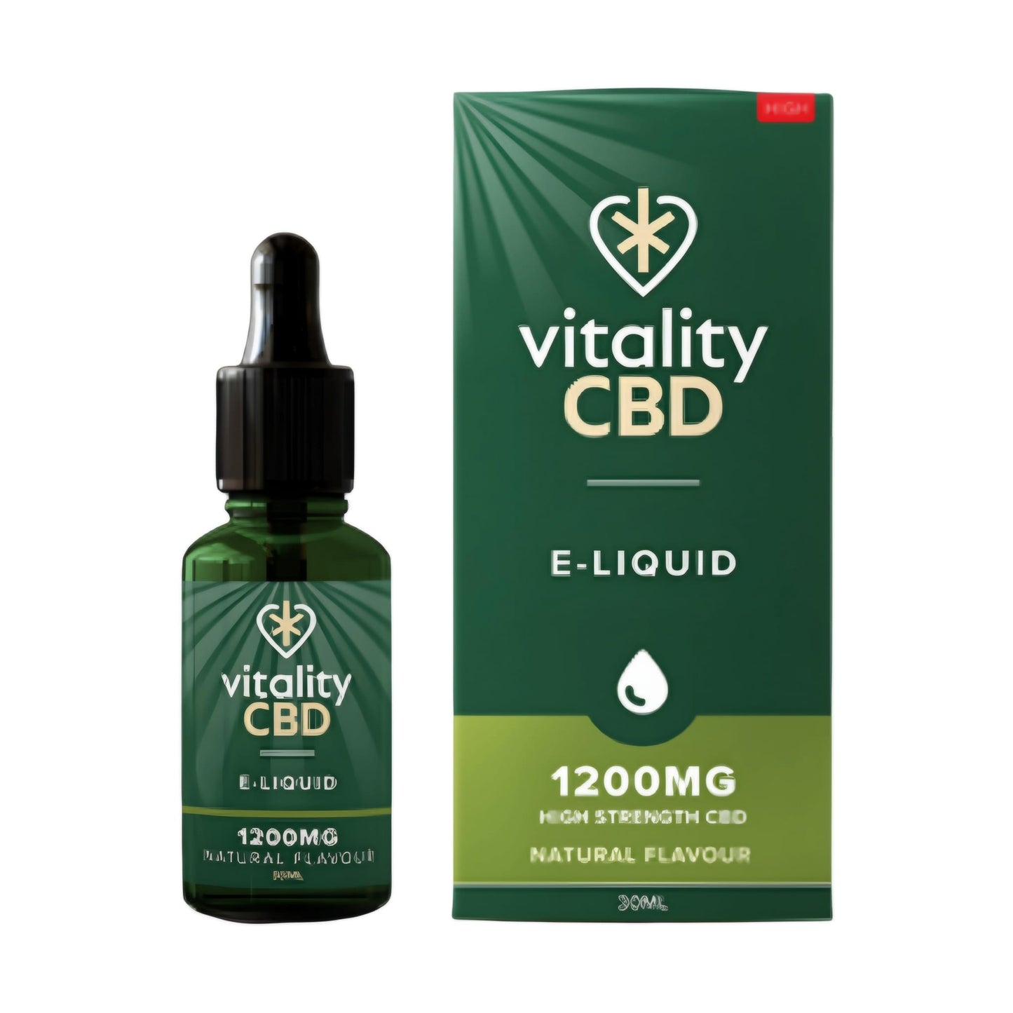 Vitality CBD Natural Broad Spectrum E-liquid 30ml 1200mg