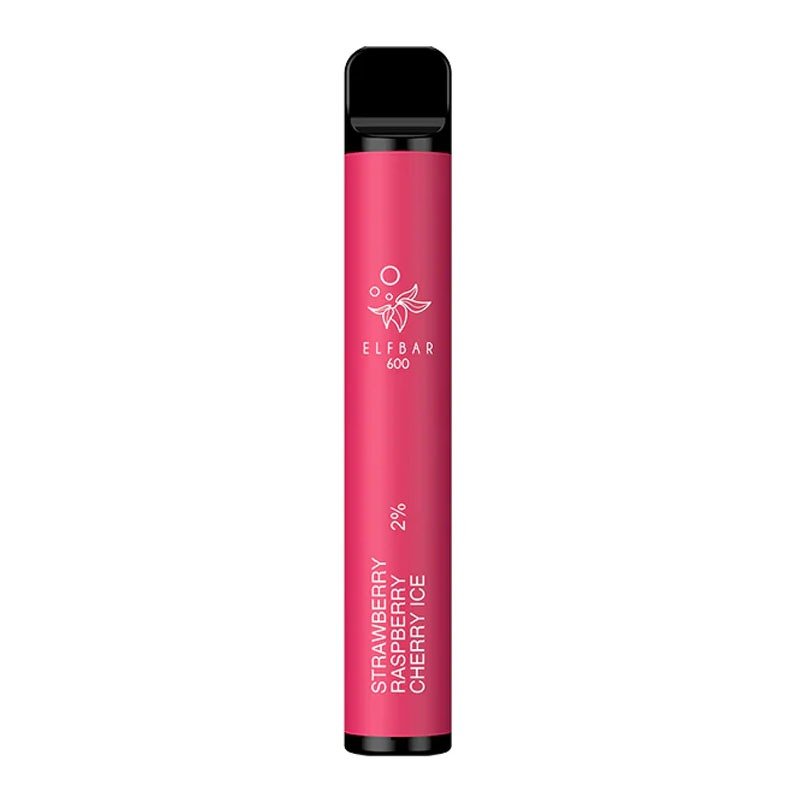 ElfBar 600 20mg Strawberry Raspberry Cherry Ice