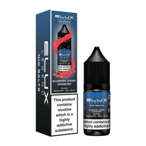 ELUX Legend 10ml Nic Salt Blueberry Cherry Cranberry