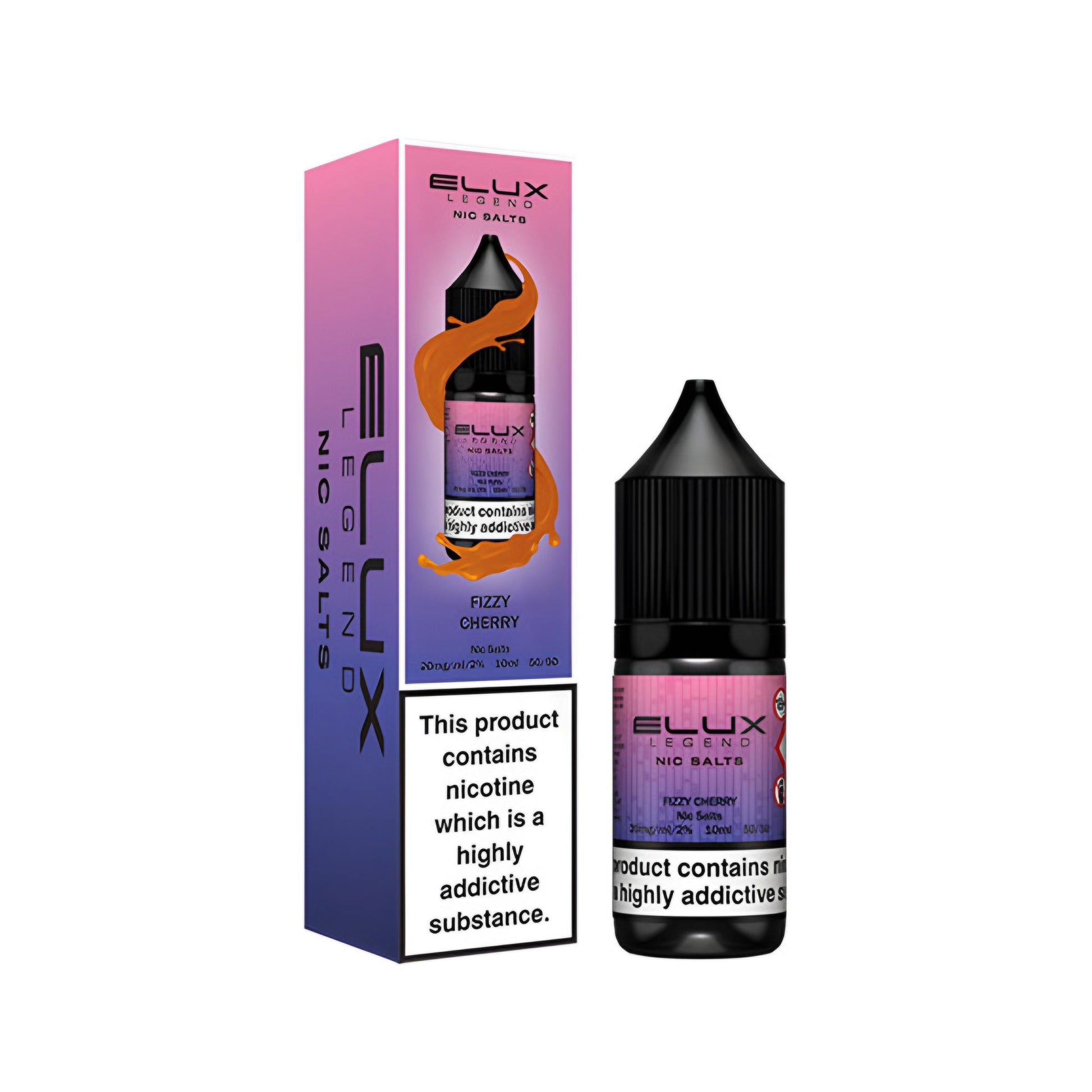 ELUX Legend 10ml Nic Salt Fizzy Cherry VapEasy ELUX Legend 10ml Nic Salt Fizzy Cherry VapEasy