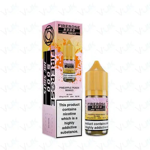 ELUX Firerose 10ml Nic Salt Pineapple Peach Mango